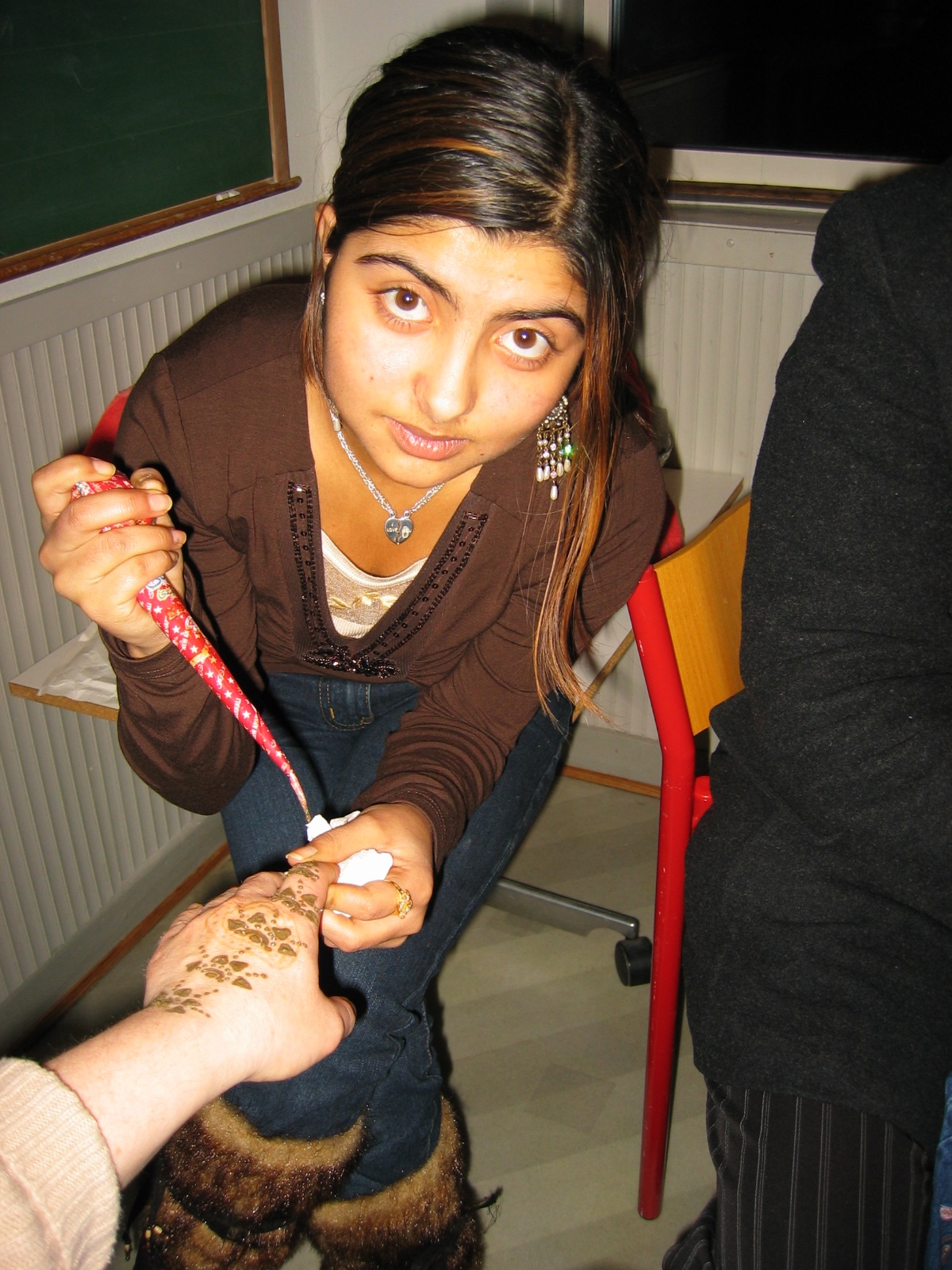 Henna dekorationer